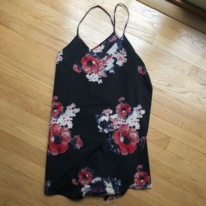 Floral tank dress